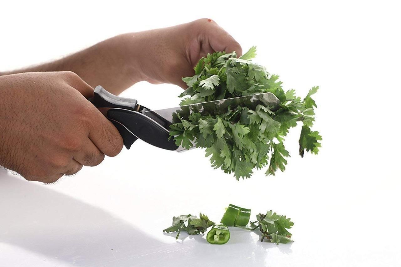2 in 1 Cleaver Cutter Kitchen Knife – Multi-Purpose Vegetable & Meat Chopper