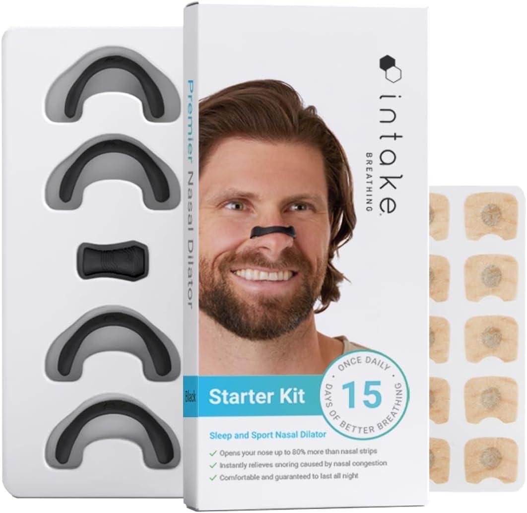 Breathing Nasal Strip Starter Kit – Easy Breathing & Snoring Relief