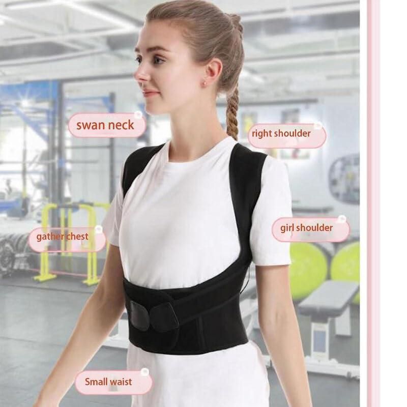 Adjustable Back Posture Corrector Belt – Relieve Back & Shoulder Pain