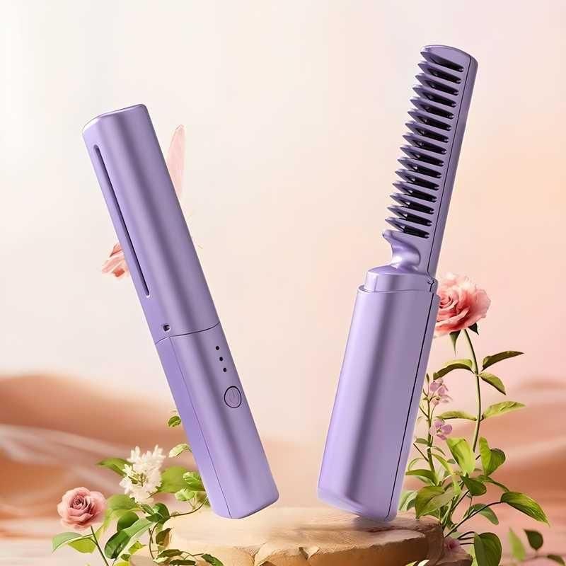 Meneflix Portable Mini Hair Straightener – Travel Friendly Hair Styling Tool