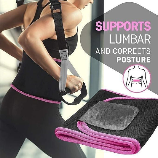 Adjustable Waist Trimmer Belt for Men & Women – Sweat & Slim Fit Support
