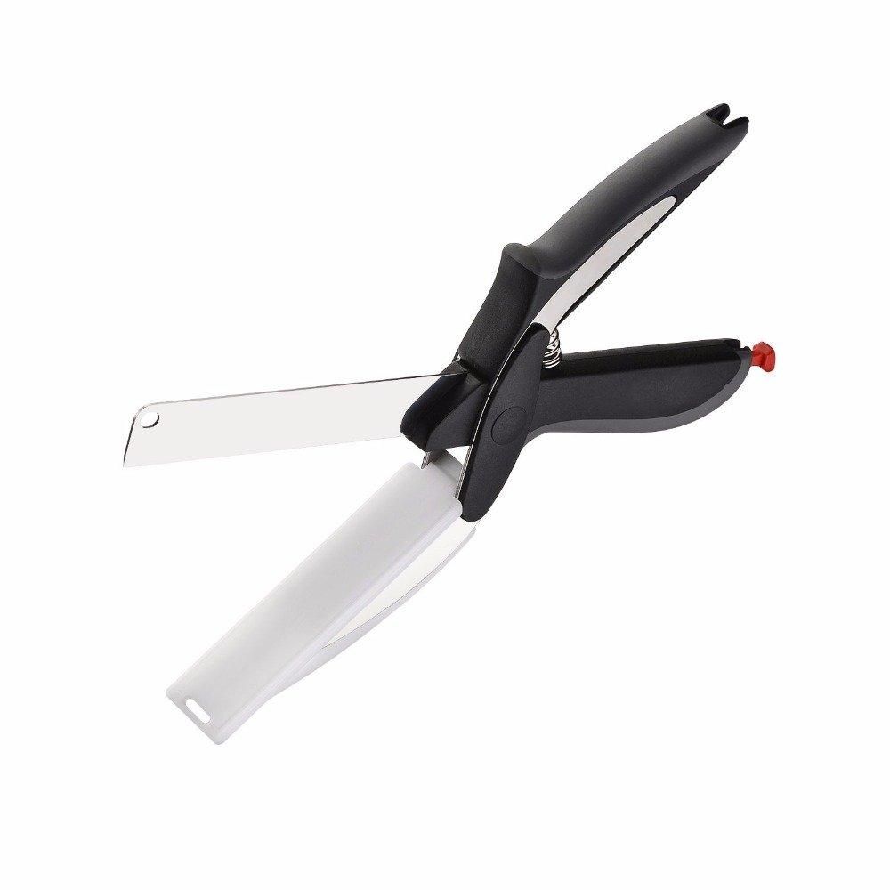 2 in 1 Cleaver Cutter Kitchen Knife – Multi-Purpose Vegetable & Meat Chopper